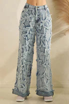 Oli & Hali - Star Patch Denim Jeans