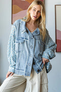 Oli & Hali - Distressed Denim Jacket